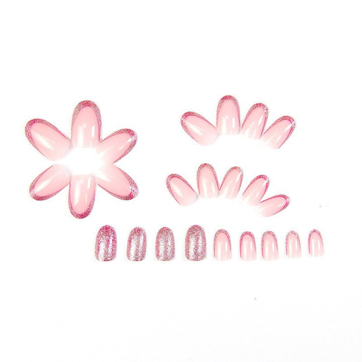 Artistic nail set with 3D flower and bow details Stornfield