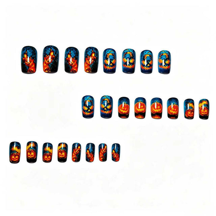 Artifical nails with Creative Halloween design Stornfield