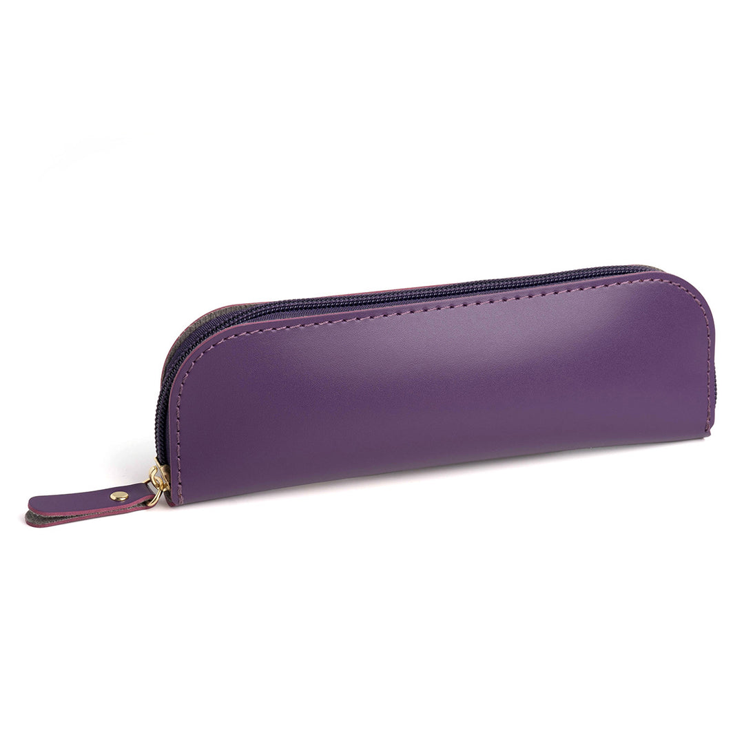 Zippered Leather Pencil Case Stornfield