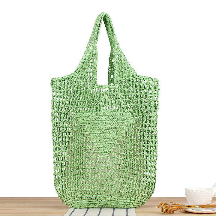 Spacious mesh tote with practical handles Stornfield