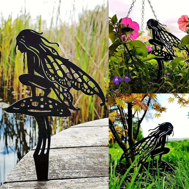 Garden stake with fairy motif Stornfield