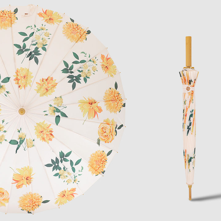 Women's Foldable Sun Shade Umbrella with Artistic Design Stornfield