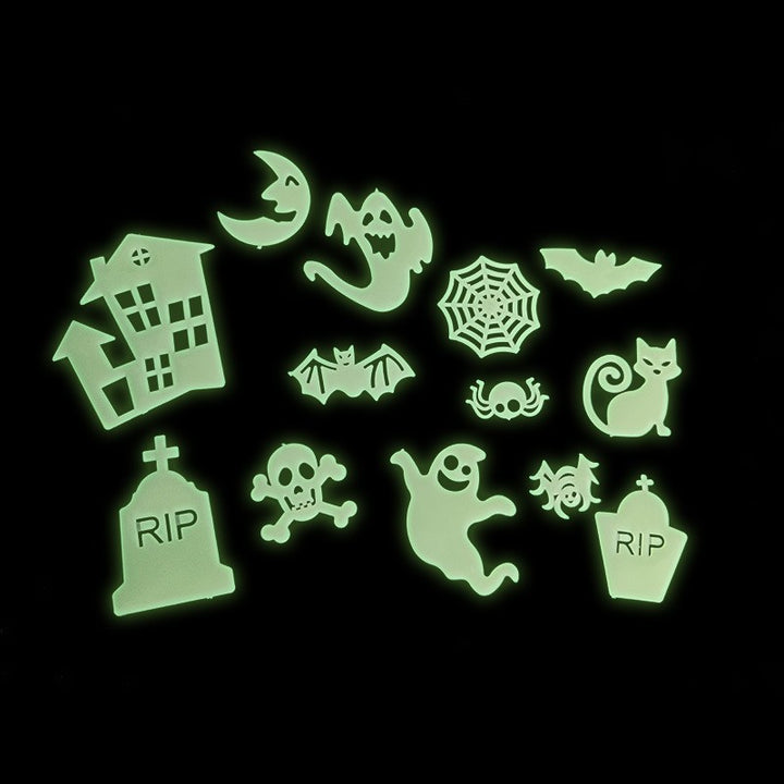 Decorative Glowing Skull Wall Art Stornfield