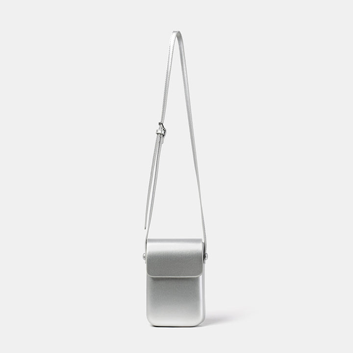 Compact Leather Crossbody Pouch Stornfield