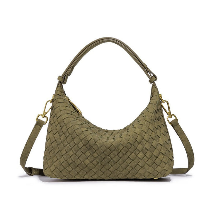 Woven Suede Hobo Bag Stornfield