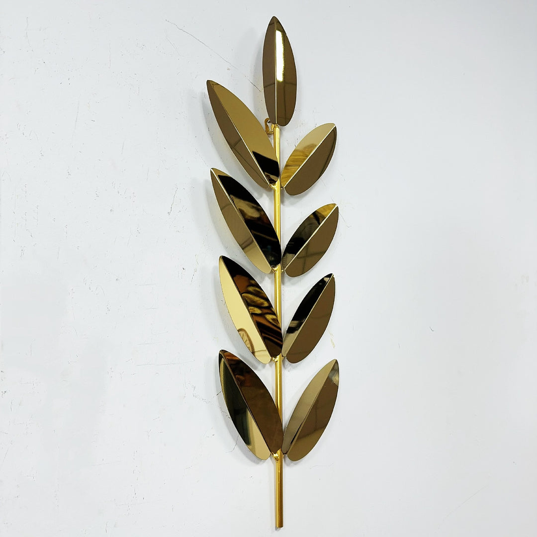 Decorative Metal Leaf Wall Sculpture Stornfield