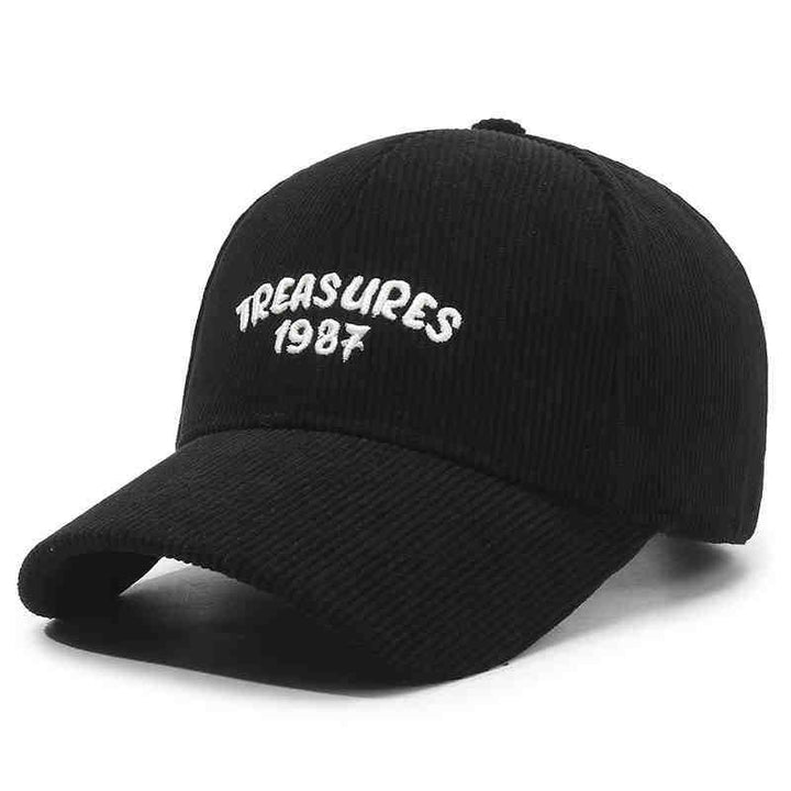 Women's Corduroy Embroidered Baseball Cap Stornfield