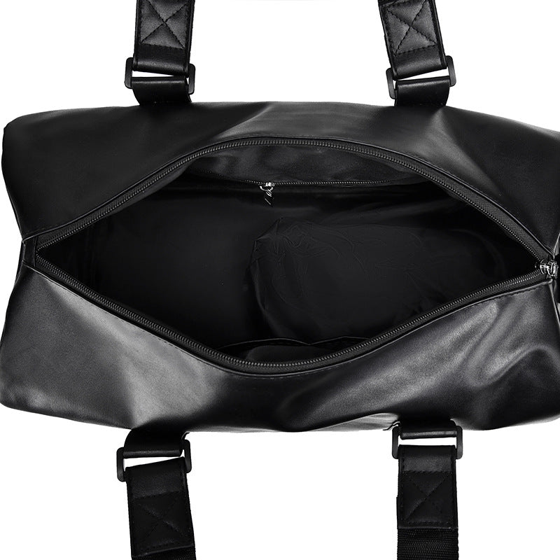 Durable Leather Travel Duffle Stornfield