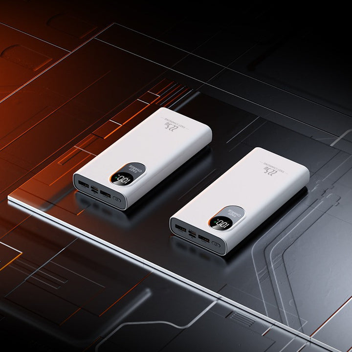 Portable power bank with intelligent energy management and modern LCD display Stornfield