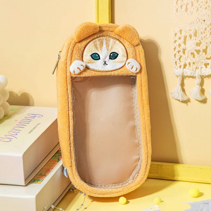 Cute Cat-Themed Pencil Case