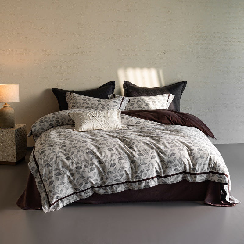 Reversible Paisley-Medallion Cotton Sateen Duvet Cover Set