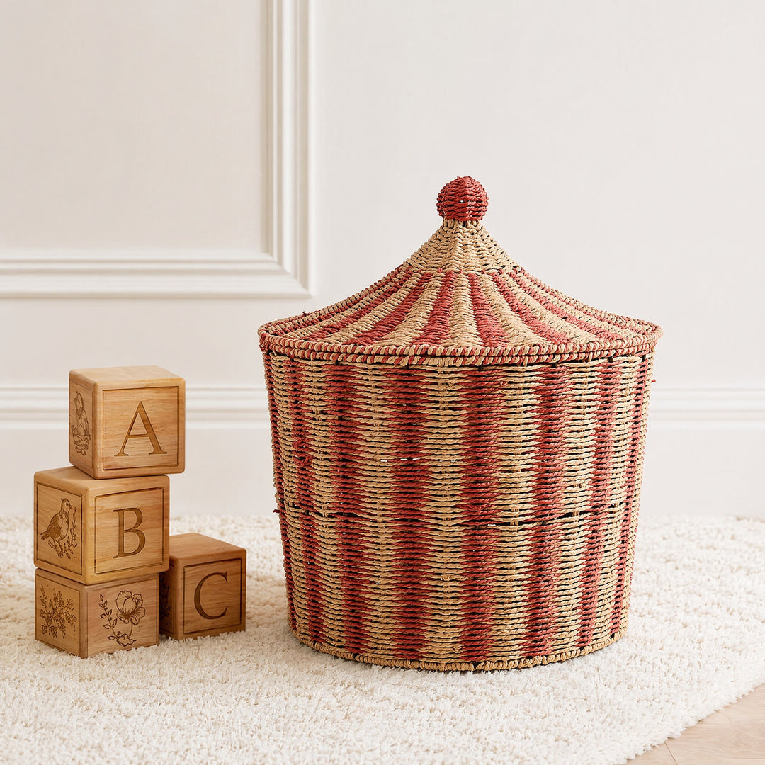 Decorative and practical storage basket Stornfield