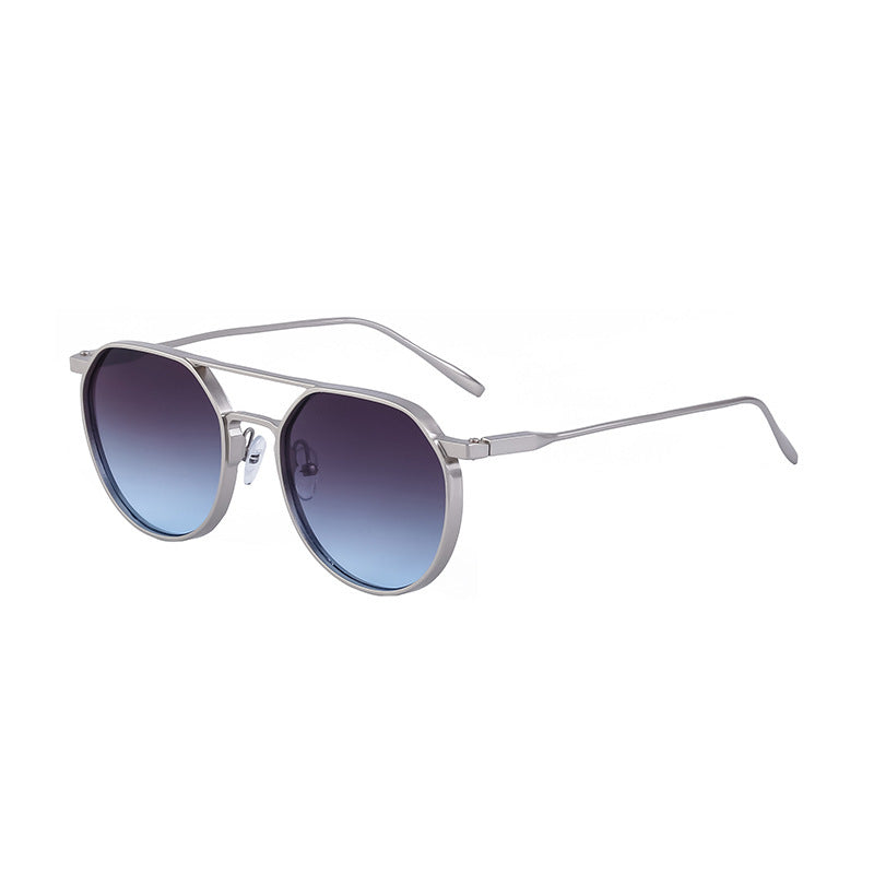 Ladies fashionable sunglasses in stylish round design Stornfield