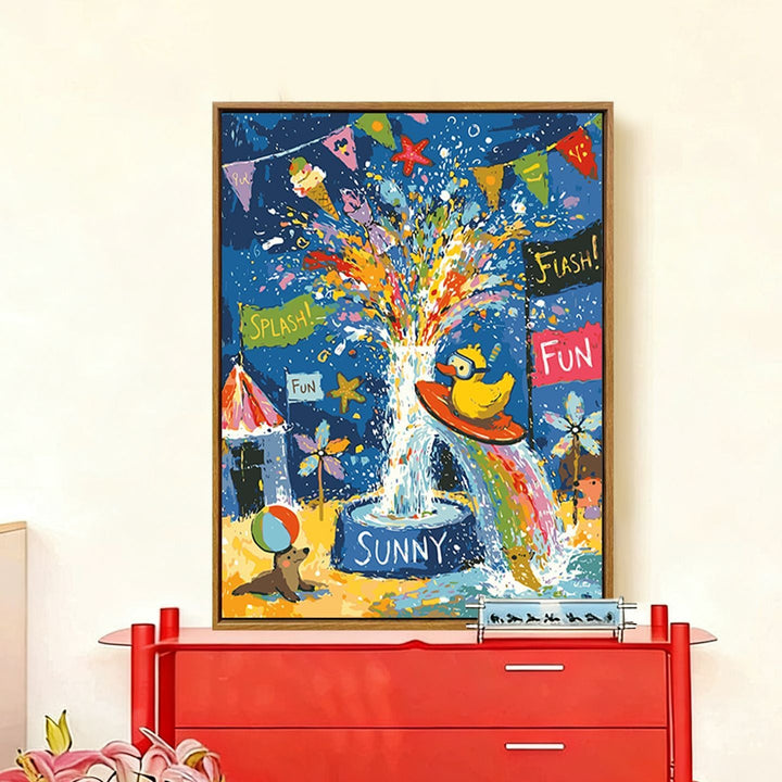 Whimsical Holiday-Themed Wall Art Stornfield