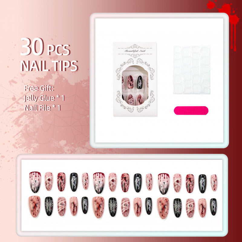 Spooktacular Halloween Press-On Nail Set