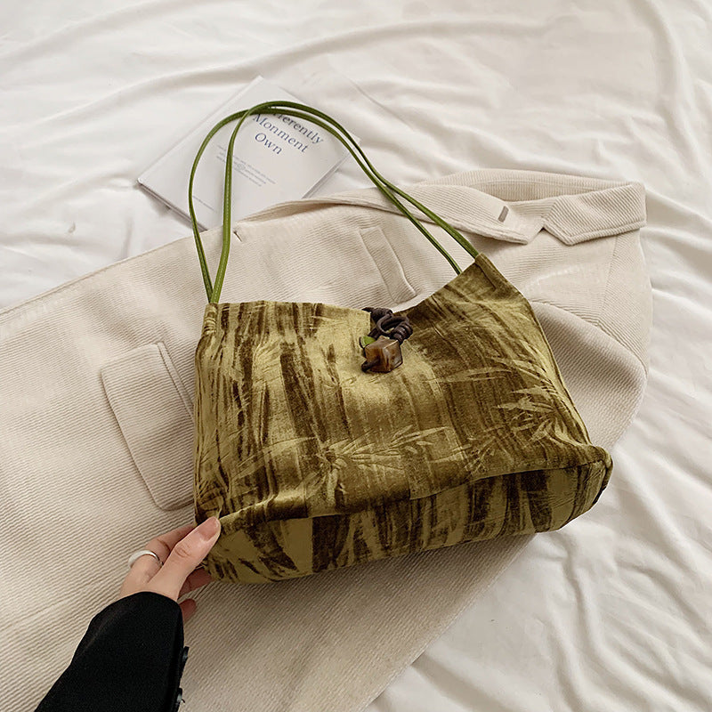Chic Textured Handheld Tote Bag Stornfield