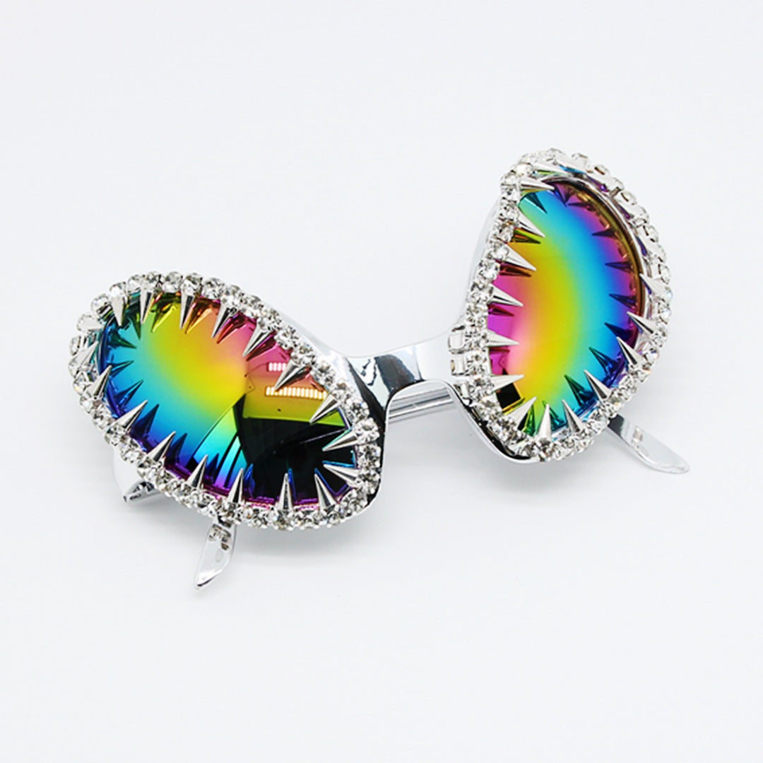 Women's striking sunglasses with luxurious crystal embellishments and尖 design elements Stornfield