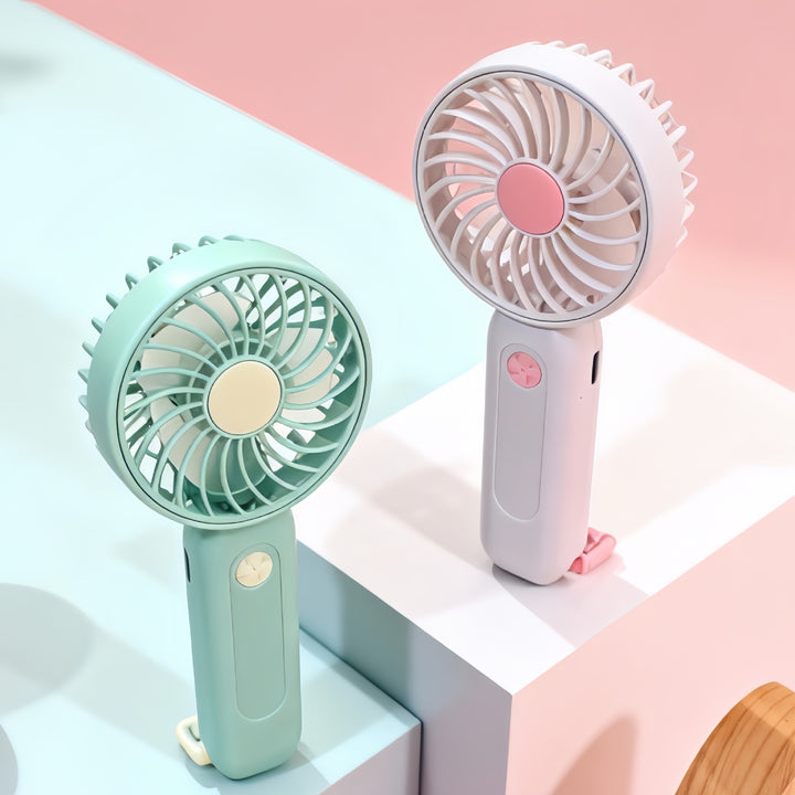 Women's Portable Hand Fan with USB Charging Function Stornfield