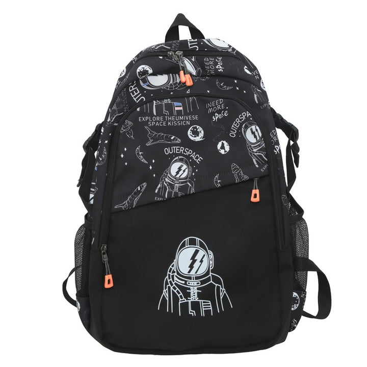 Adventure-Themed Graphic Backpack Stornfield