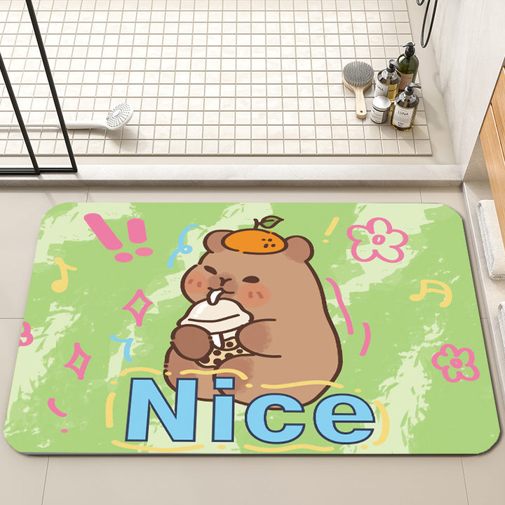 Cartoon Character Bath Mat