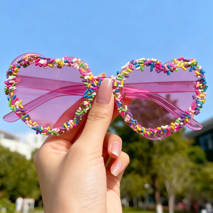 Fun and Colorful Heart-Shaped Sunglasses Stornfield
