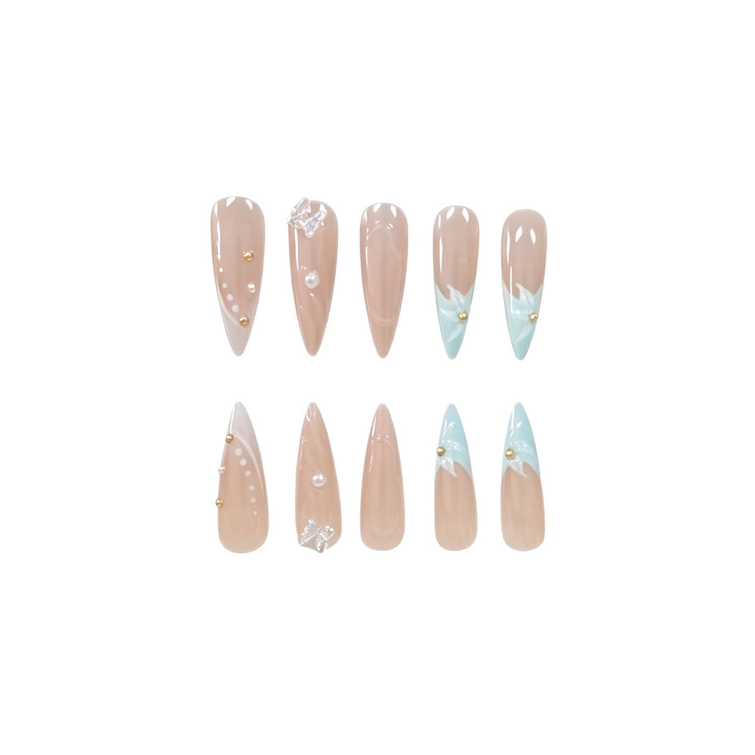 Creative Press-On Nail Art Enhancements Stornfield