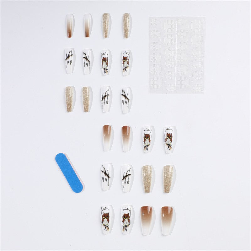 Creative animal design artificial nails Stornfield