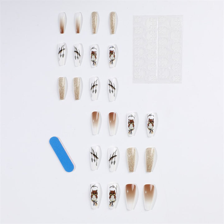 Creative animal design artificial nails Stornfield