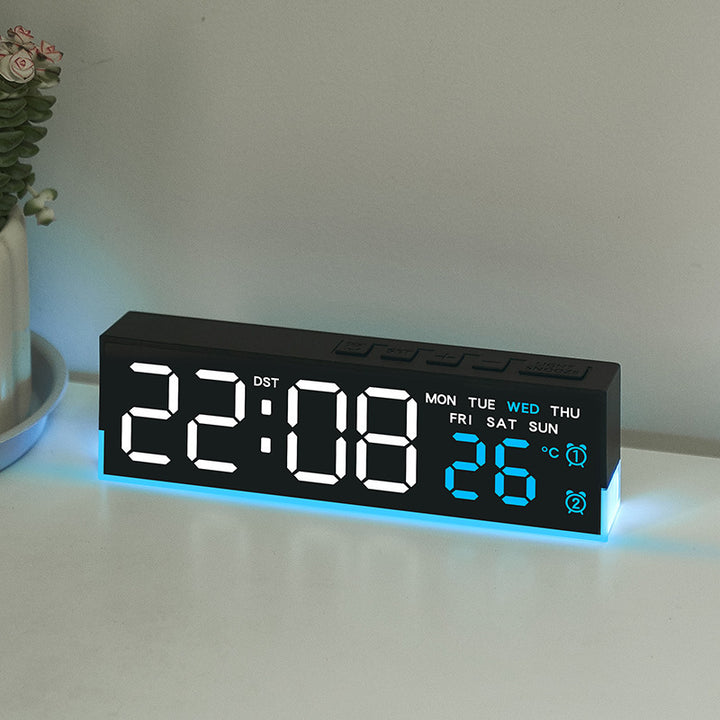 Alarm clock with digital display and temperature display Stornfield