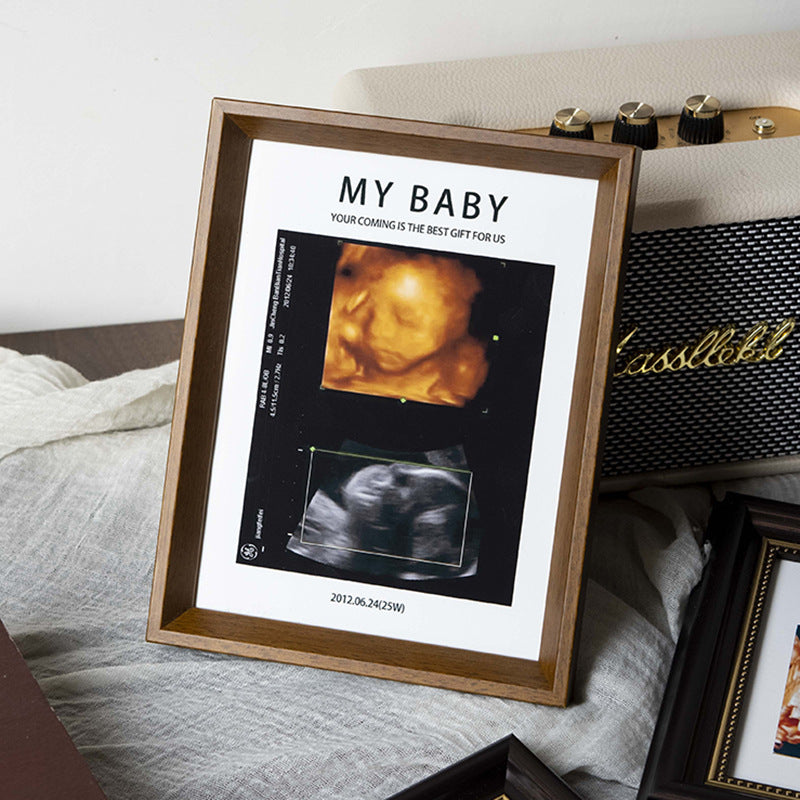 Personalized Ultrasound Photo Frame for Home Display