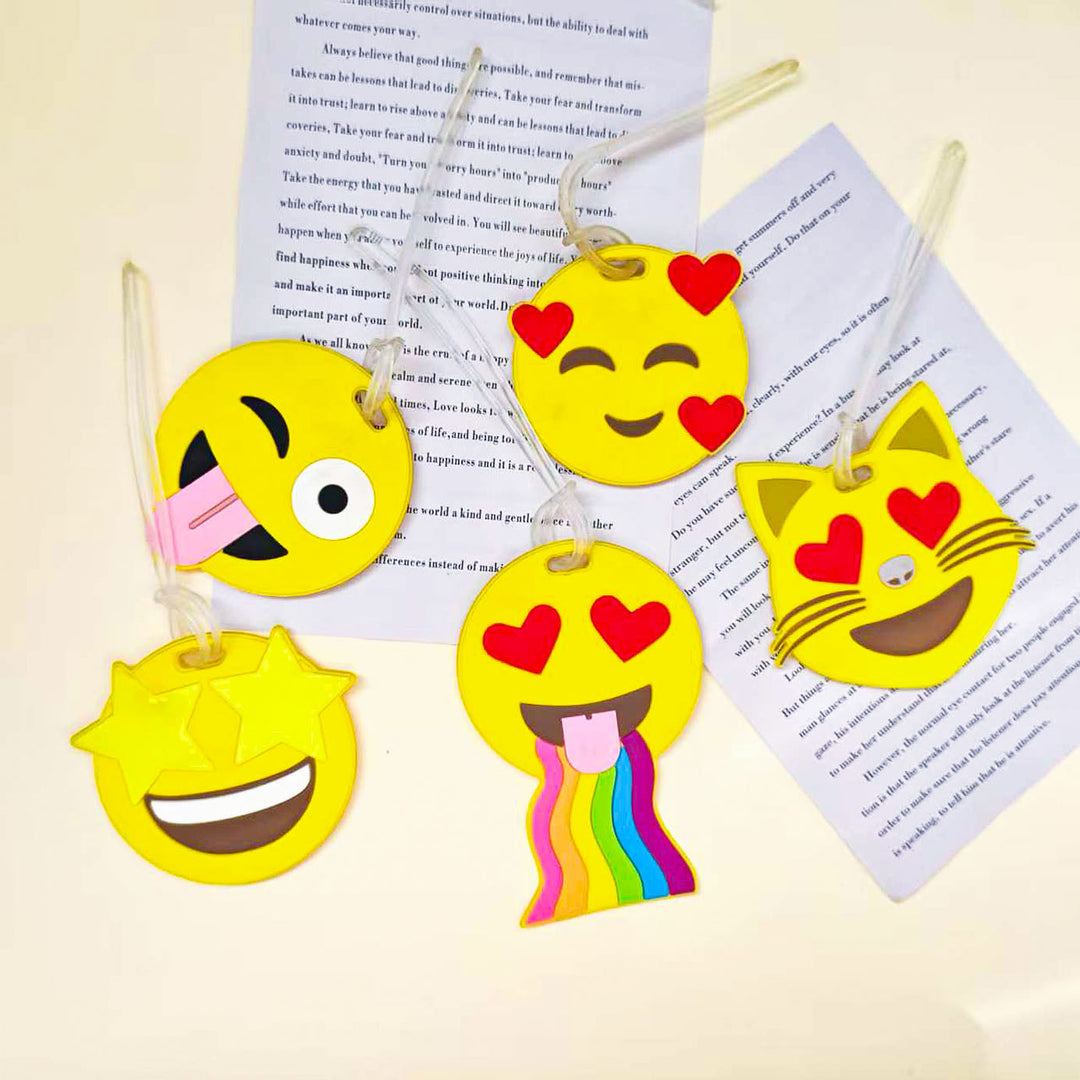 Unisex Emoji-Inspired Luggage Tag Stornfield