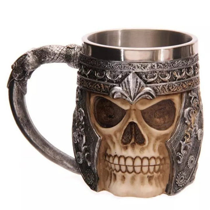 Beer mug with skull design Stornfield