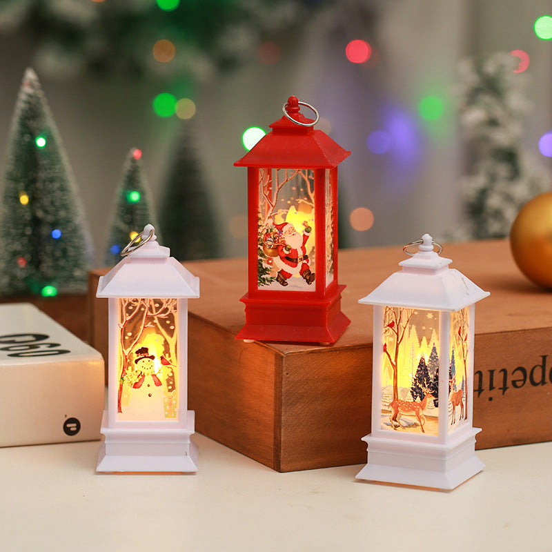 Nostalgic Christmas lantern with LED light Stornfield
