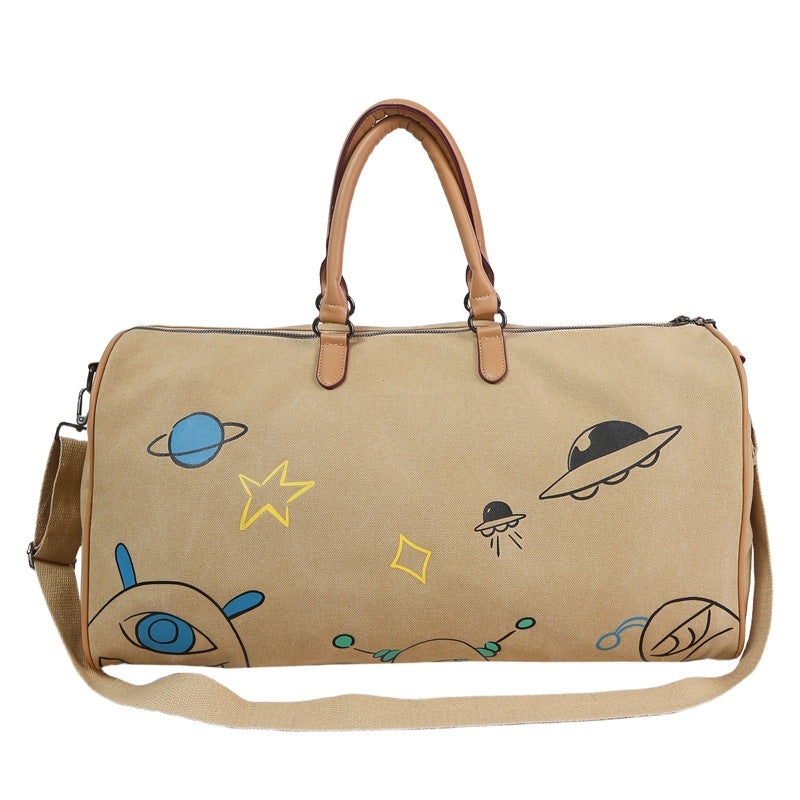 Stylish Canvas Travel Duffel