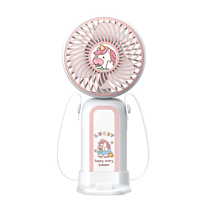 Women Portable Hand Fan with Funny Monkey Design Stornfield