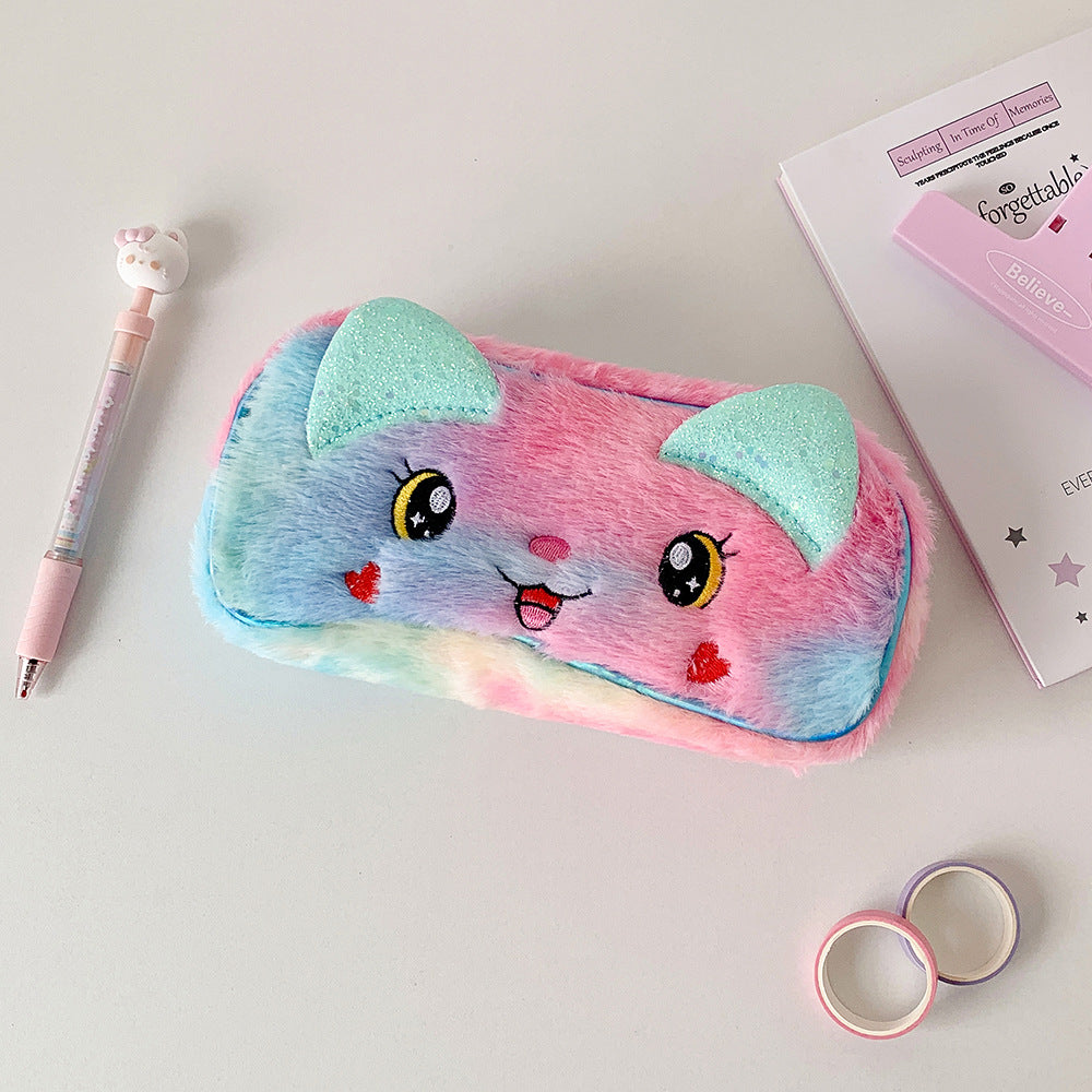 Plush Animal-Themed Pencil Case Stornfield