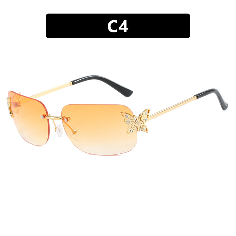 Ladies fashionable sunglasses with delicate butterfly design and protective lenses Stornfield