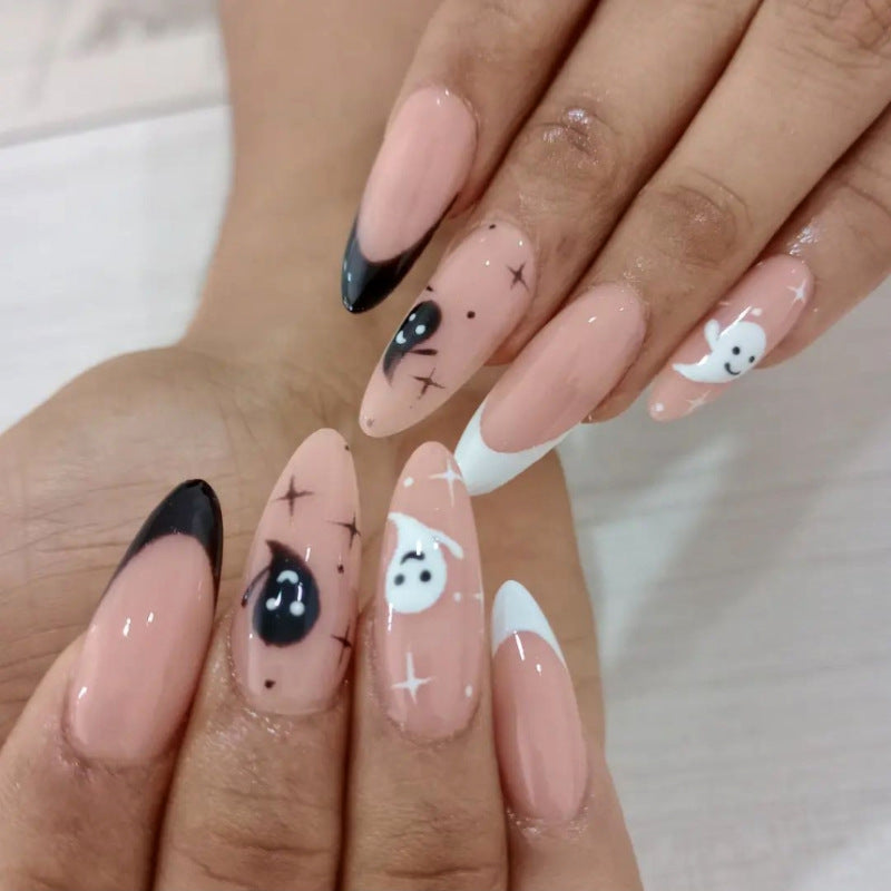 Creative Halloween-Themed Press-On Nail Set Stornfield