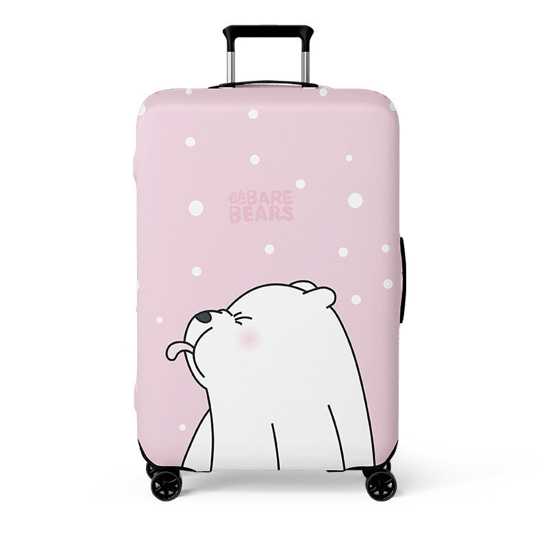 Unisex suitcase with stylish animal motif Stornfield