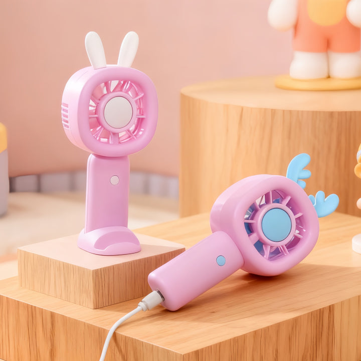 Women's portable creative fan with USB connection Stornfield
