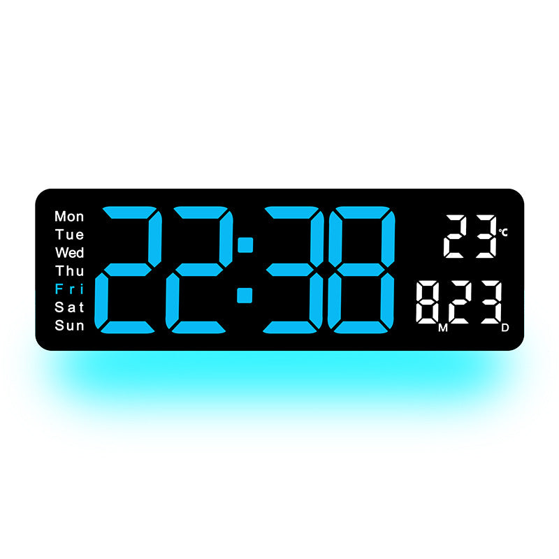 Digital LED Alarm Clock with Temperature and Day of the Week Display Stornfield
