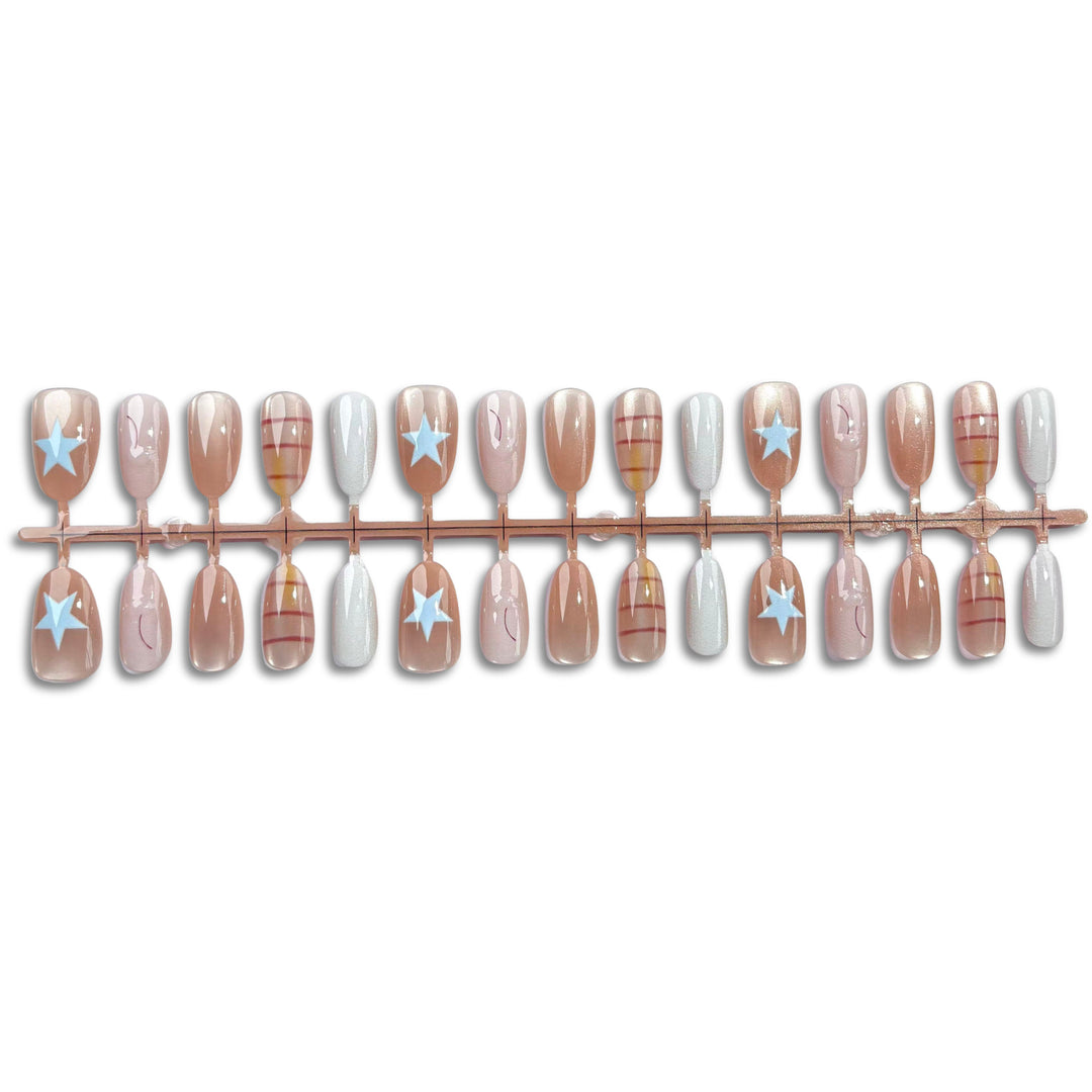 Stylish Press-On Nail Art Collection