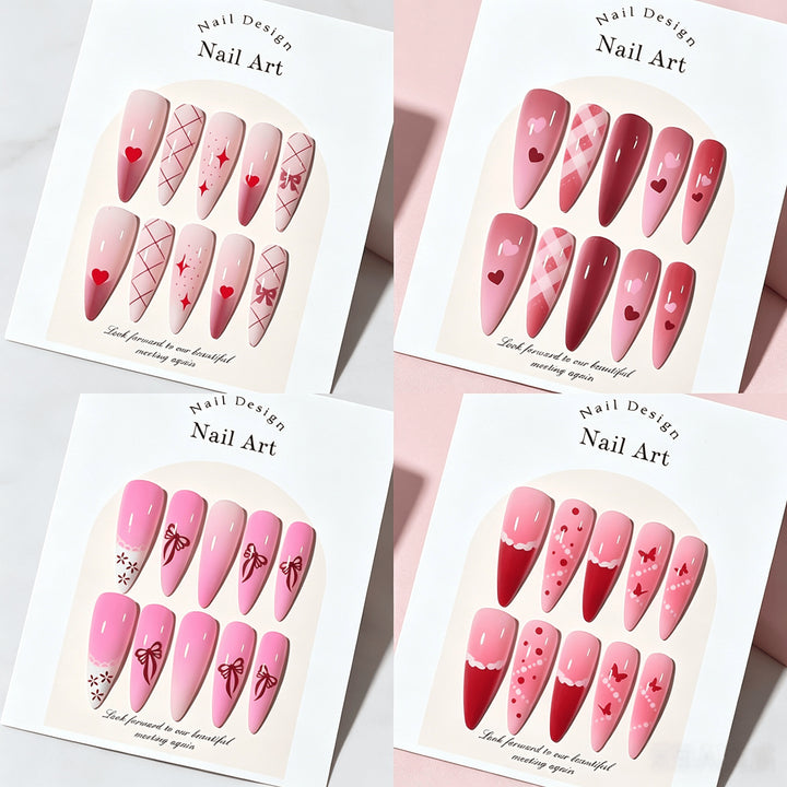 Decorative Press-On Nail Art Set Stornfield 1787228515