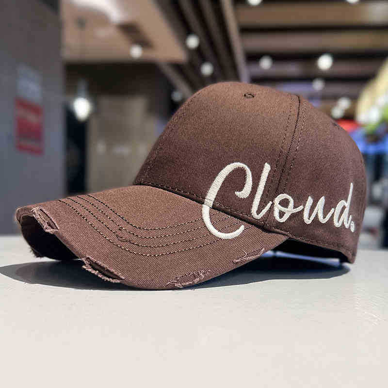Women's Distressed Casual Cotton Baseball Cap Stornfield