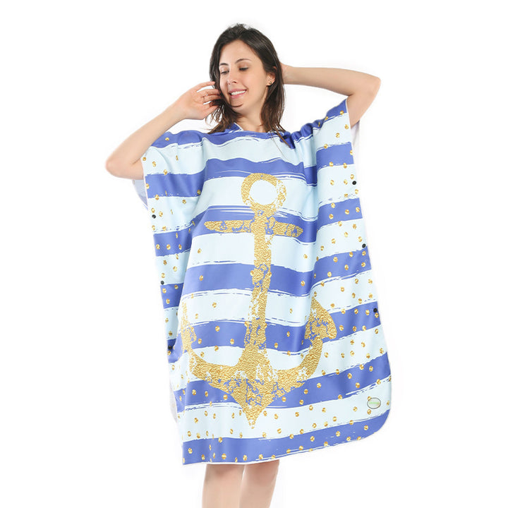 Beach dress with tropical print Stornfield