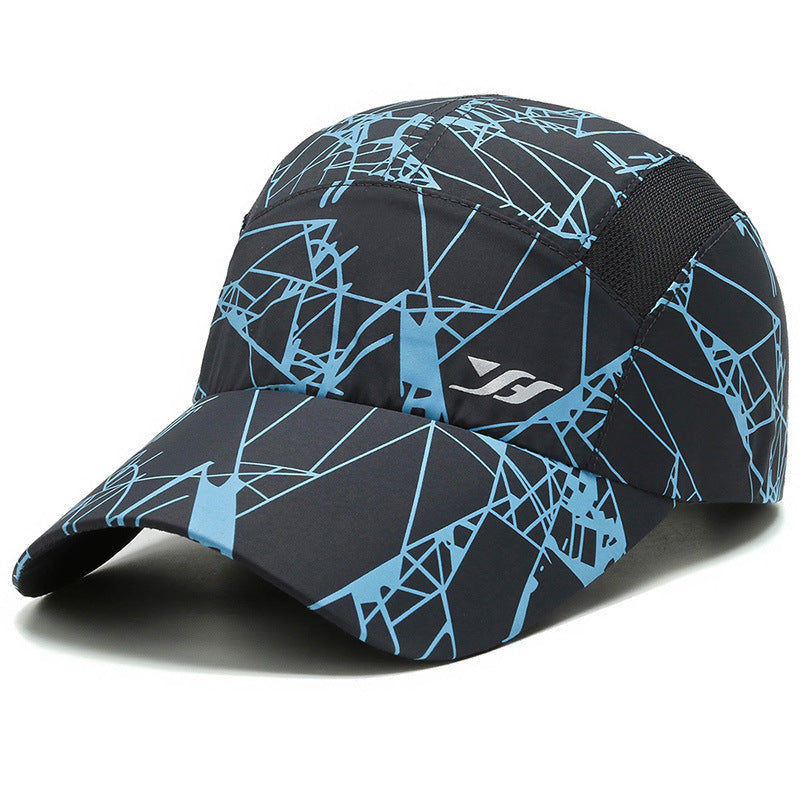 Women’s sporty running cap with stunning geometric pattern Stornfield