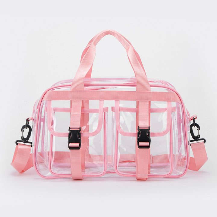 Transparent tote bag with multiple compartments Stornfield