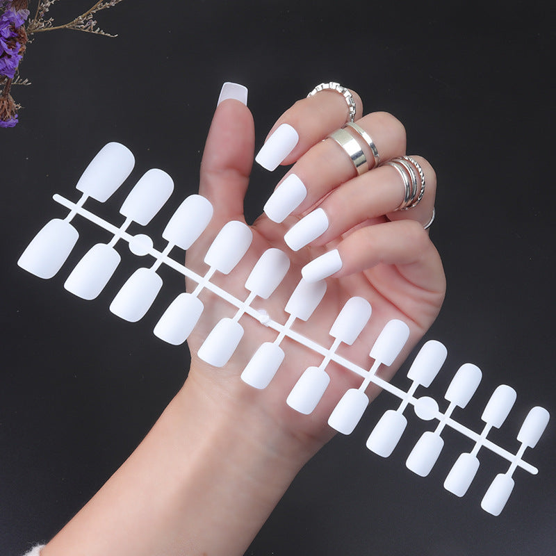 Matte Finish Press-On Nail Set Stornfield