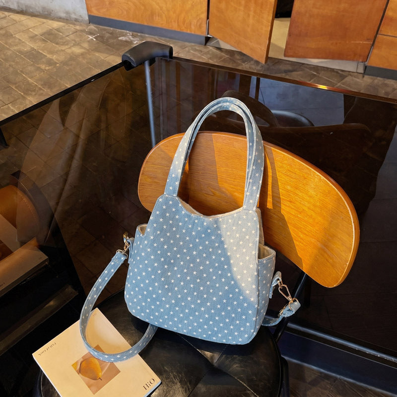 WoVersatile Star-Patterned Mini Shoulder Bag Stornfield