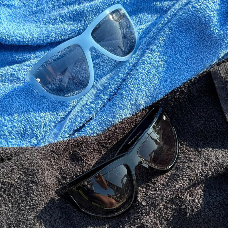Women's futuristic sunglasses with sporty design and flexible lenses Stornfield